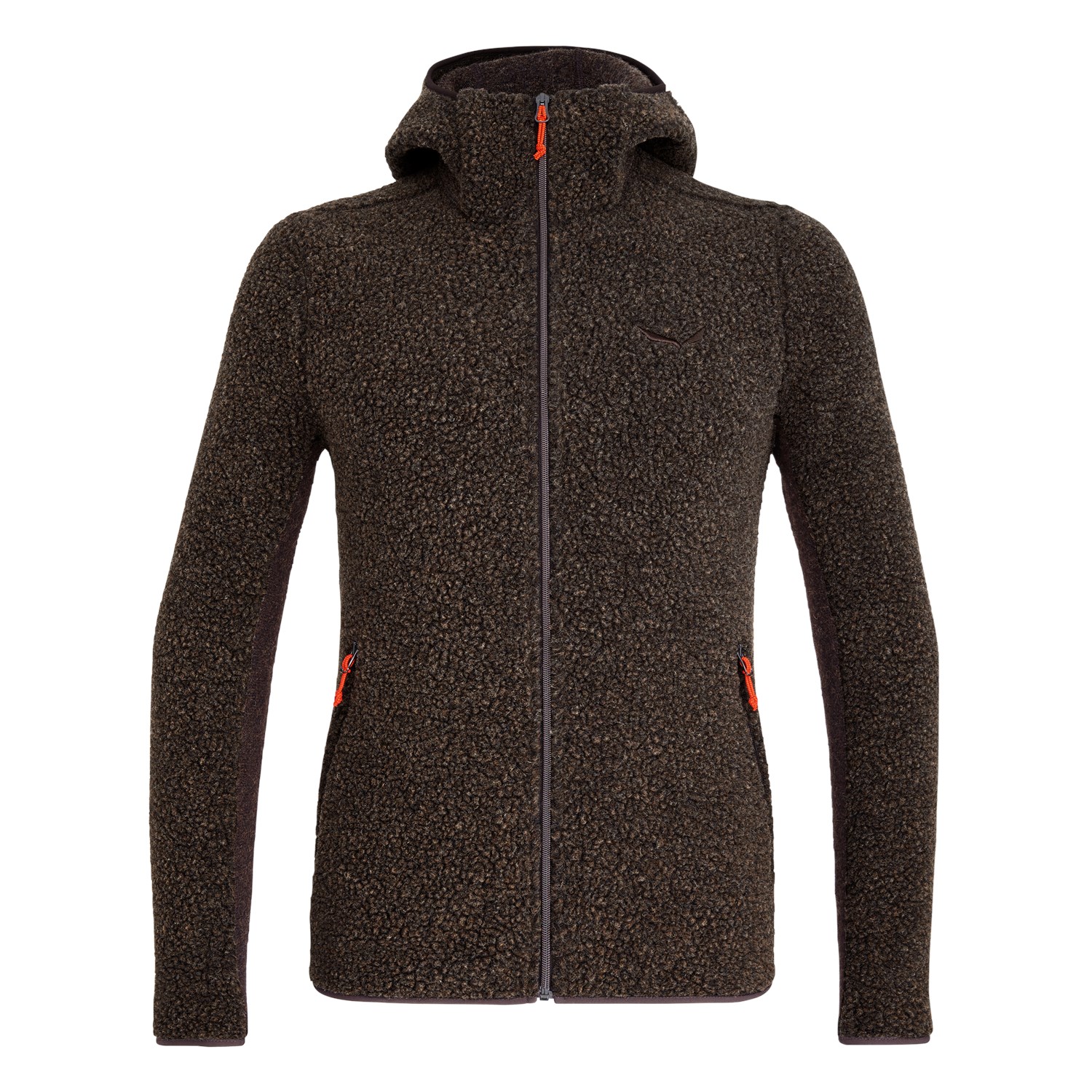 Chaqueta Plumas Hombre Chile - Salewa Fanes Shearling Wool - Marrones - YSCD-63294